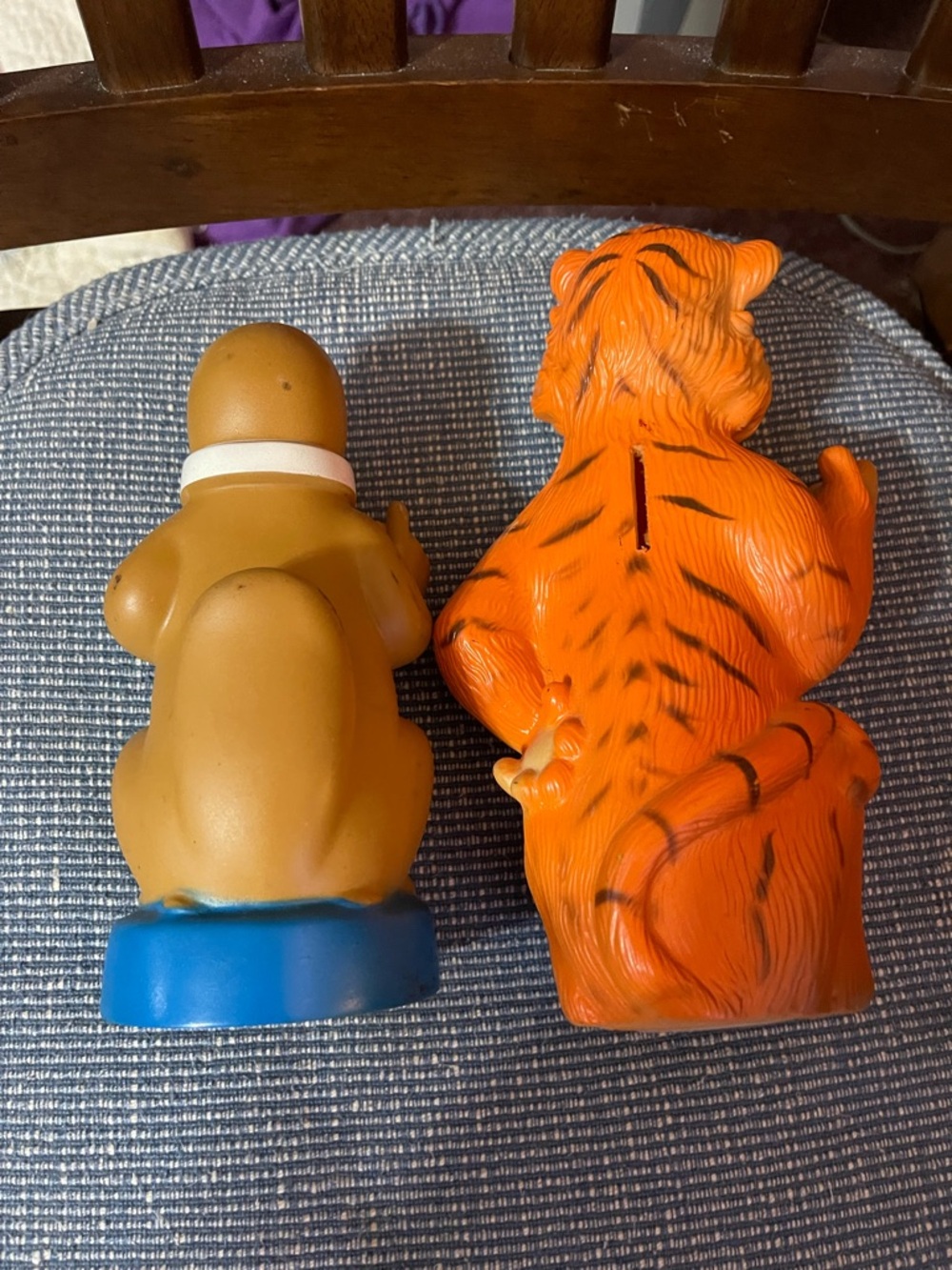 Kids Orange Lion and Brown Duck piggy banks! - Set of 2 - Picture 2 of 7